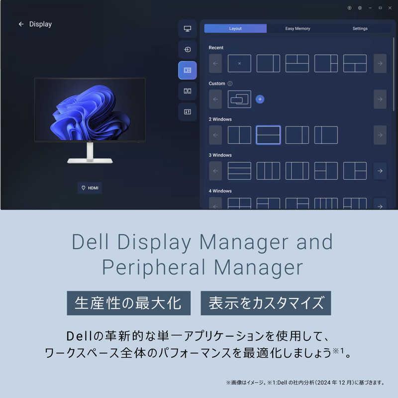 DELL デル 液晶ディスプレイ Sシリーズ/31.5/VA/3840x2160/120/4ms