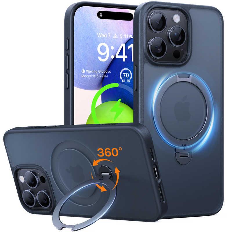 TORRASトラス UPRO Ostand Spin for iPhone 15 Pro [ Black TORRASトラス UPRO Ostand Spin for iPhone 15 Pro [ Black