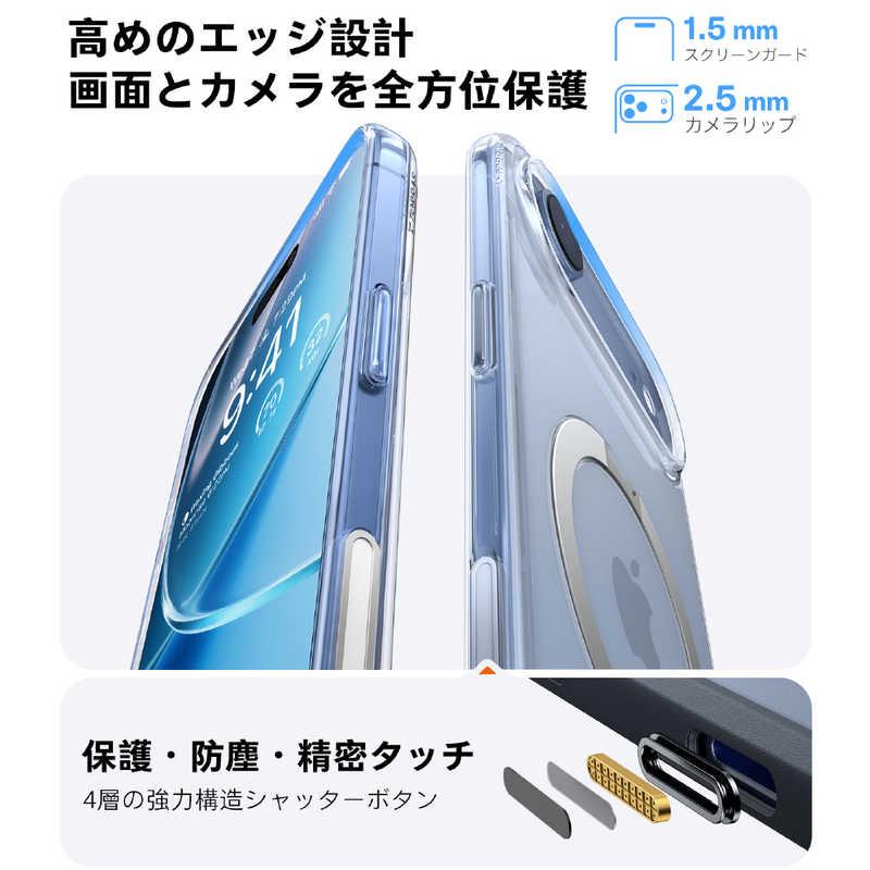 TORRASトラス Torras - Ostand Q3 Spin Case for iPhone 17 Air クリア
