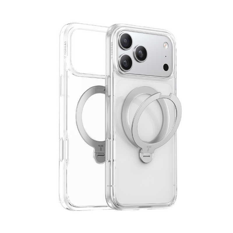 TORRASトラス Torras - Ostand Q3 Spin Case for iPhone 17 Pro クリア