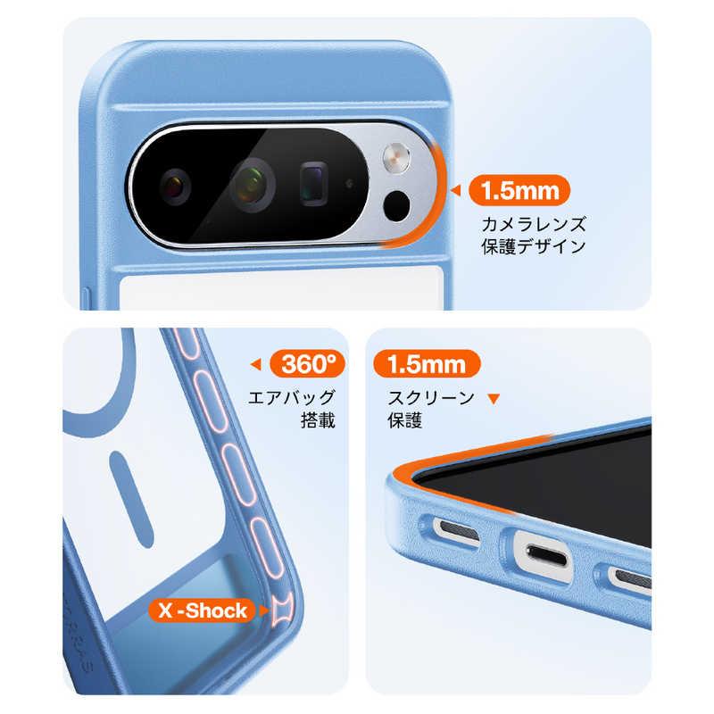 TORRASトラス Pstand Case for Pixel 10/10 Pro ［ Light Blue