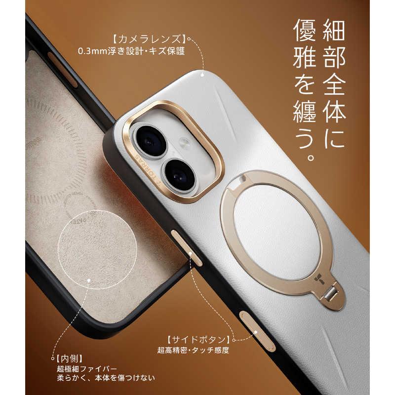 TORRASトラス Torras - Ostand Q3 レザートーン Case for iPhone 17