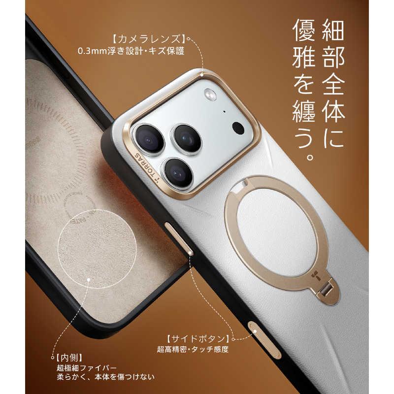 TORRASトラス Torras - Ostand Q3 レザートーン Case for iPhone 17