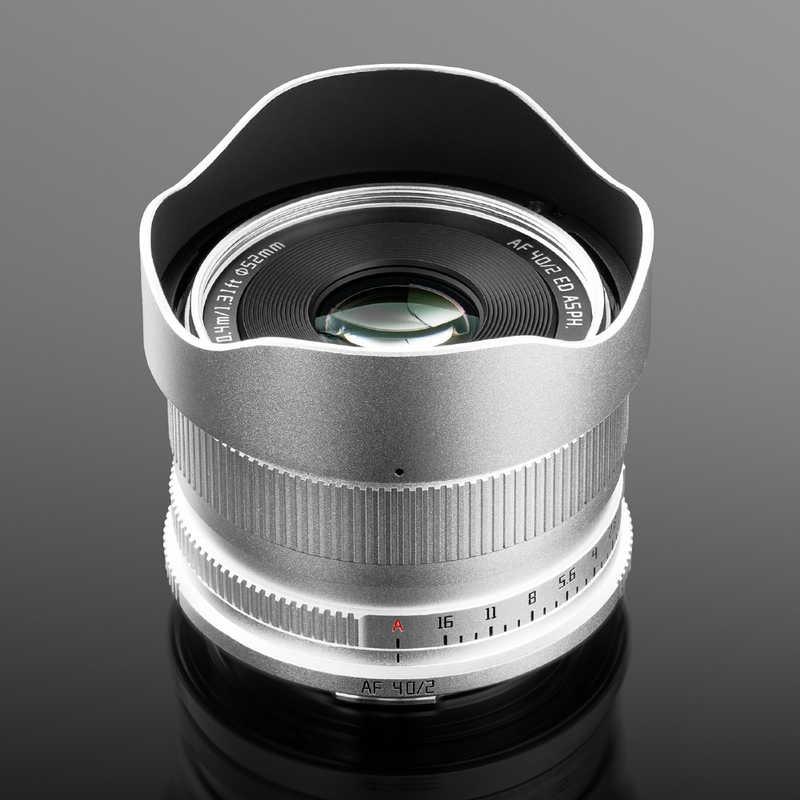 銘匠光学 TTArtisan AF 40mm f/2 Lマウント シルバー TT-40F2AF-L-S 