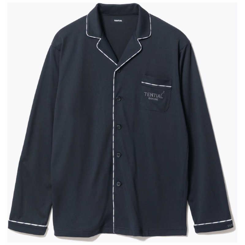 TENTIAL BAKUNE Pajamas Dry Long Sleeve 上 ネイビー(M)-25SS 