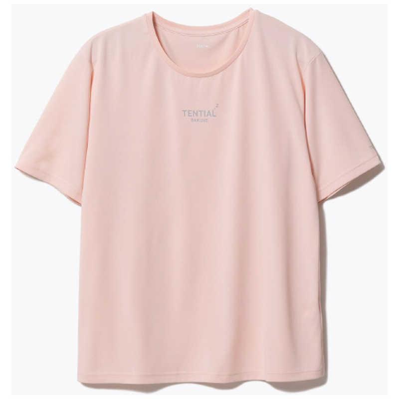 TENTIAL BAKUNE Dry Women Short Sleeve 上 ピンク(L)-25SS