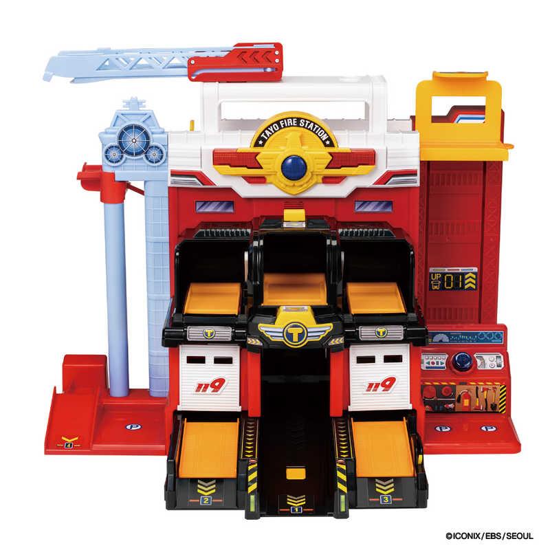 新品未開封　バンダイ　ちびっこバス タヨ 動く消防署プレイセット バンダイ BANDAI ちびっこバス タヨ 動く消防署プレイセット : コジマ
