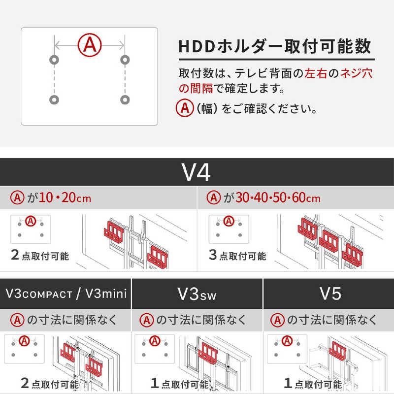 ナカムラ WALL テレビスタンド専用 HDDホルダー M05000167 : コジマ