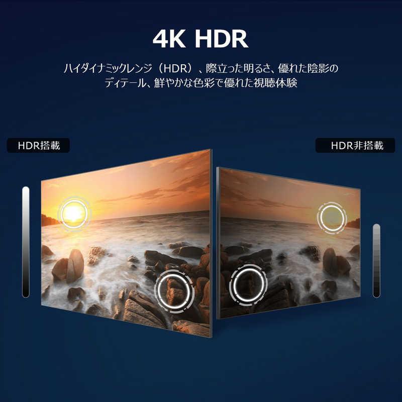 TCL 液晶テレビ P6Kシリーズ [ 43V型 / 4Kチューナー内蔵 /YouTube対応］ 43P6K（標準設置無料）の画像