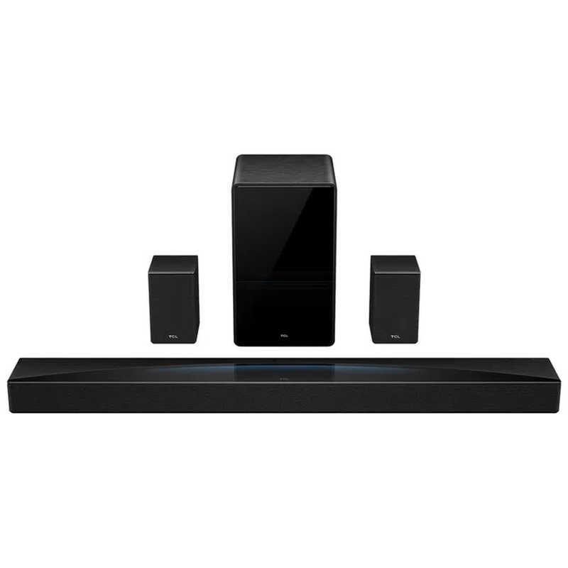 ブラック サウンドバー TCL 7.1.4ch サウンドバー ［DolbyAtmos対応 / Bluetooth対応］ Q85H