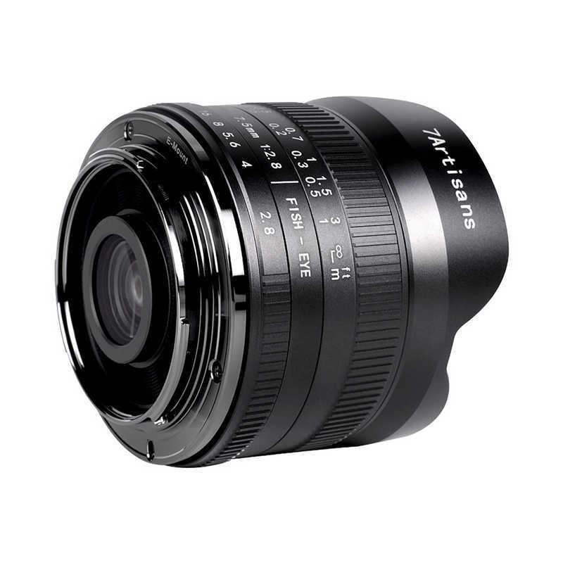 七工匠（7Artisans） カメラレンズ (ソニーE/APS-C用) 7Artisans 7.5mm 