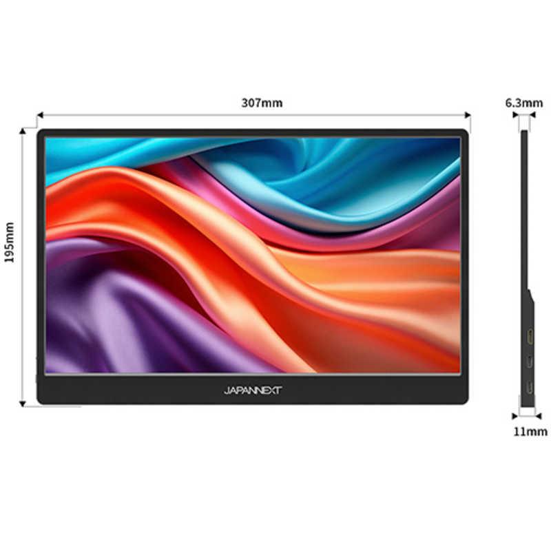 JAPANNEXT USB-C接続 PCモニター モバイルモニター [13.3型 /4K(3840