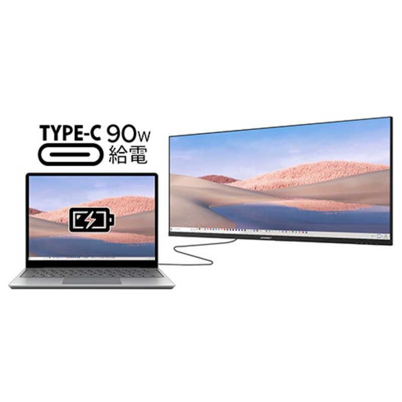 JAPANNEXT 40インチIPSパネル144HzUWQHDウルトラワイドゲーミングモニター HDMI DP USB Type-C(最大90W給電) JN-IPS401UWQHD144-C90Wの画像