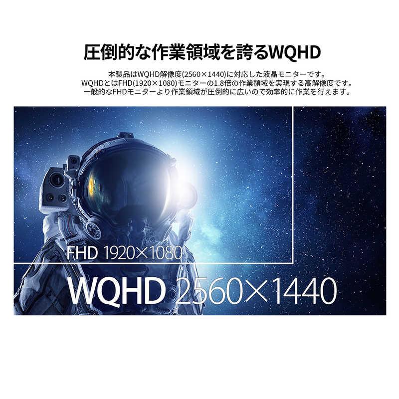 JAPANNEXT VAパネル搭載 モバイルモニター ［11.6型 / WQHD(2560×1440