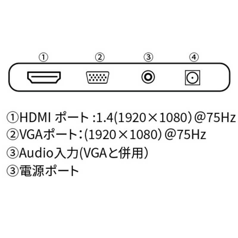 JAPANNEXT　PCモニター [23.8型 /フルHD(1920×1080) /ワイド]　JN-HSP238IPSFHD｜y-kojima｜06