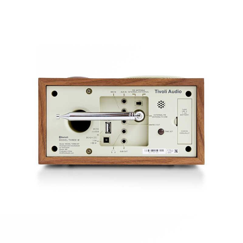TIVOLIAUDIO Model Three BT｜AM/ ワイドFM/ Bluetooth クロック付