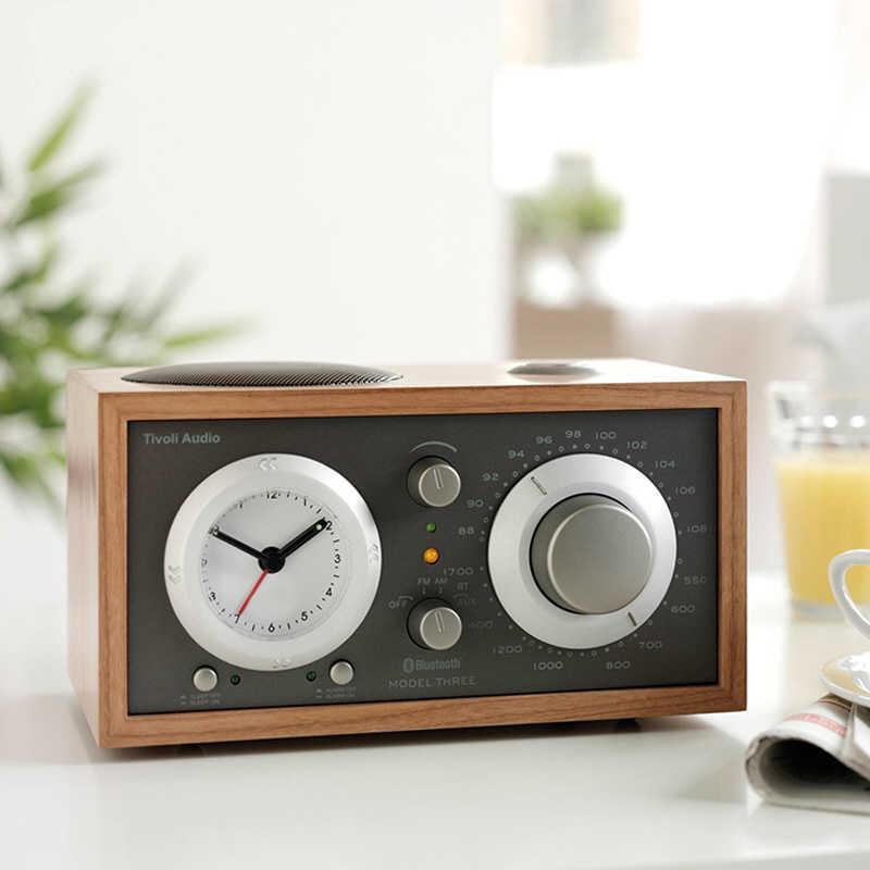 TIVOLIAUDIO Model Three BT｜AM/ ワイドFM/ Bluetooth クロック付
