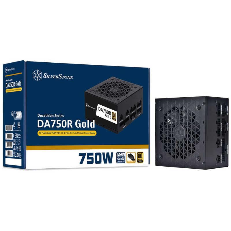 SILVERSTONE　PC電源 SST-DA750R-GMA　750W　黒 SILVERSTONE PC電源 DA750R Gold［750W /ATX /Gold］ ブラック SST