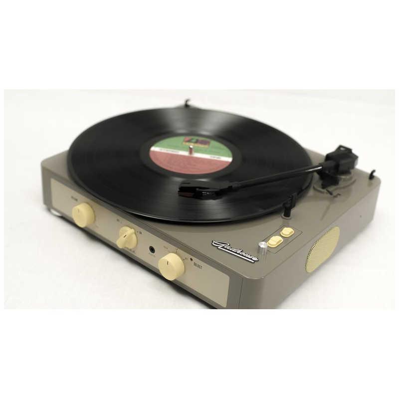 Rakuten GADHOUSE レコードプレーヤー Brad Retro record IVORY