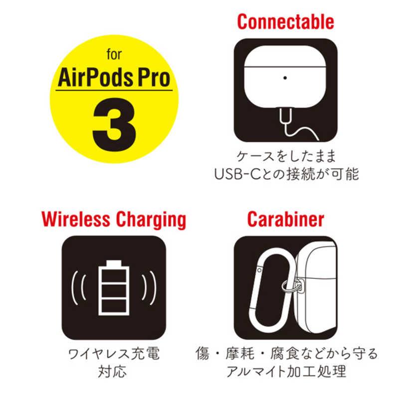 アンダー AirPodsPro3ケース レザー調 ブラック AP-C22 : コジマYahoo