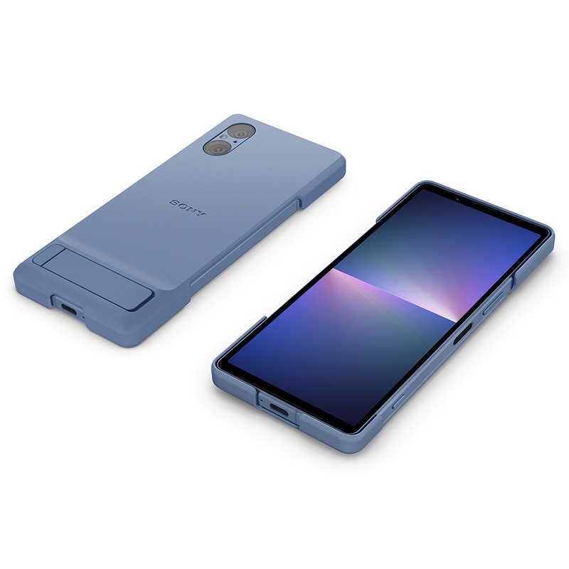 ソニー SONY Xperia 5 V Style Cover with Stand Blue ソニー ソニー SONY Xperia 5 V Style Cover with Stand Blue ソニー