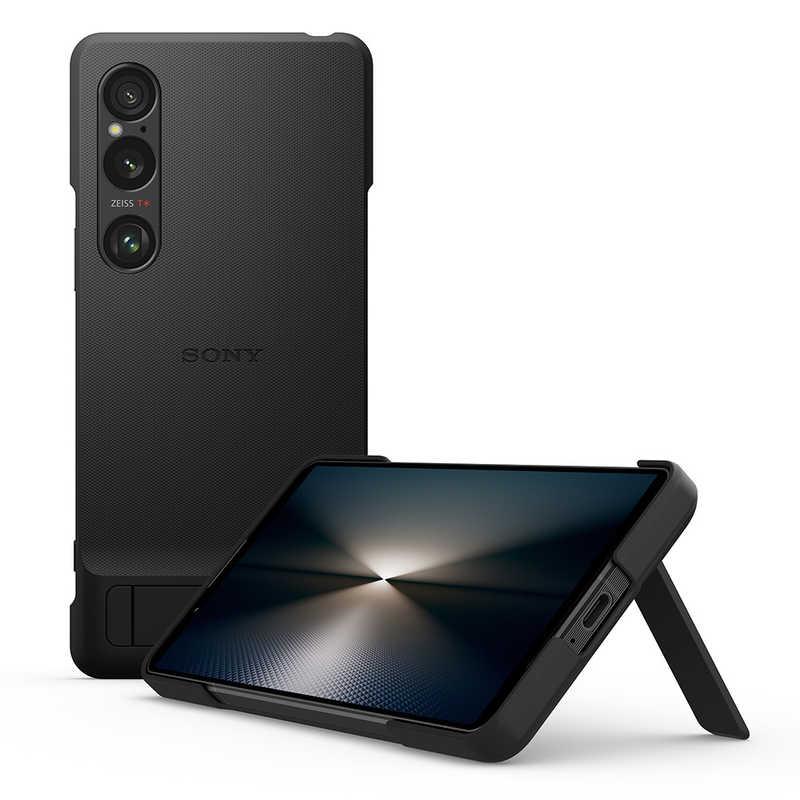 SONY ソニー SONY Xperia 1 VI Style Cover with Stand Black SONY ソニー SONY Xperia 1 VI Style Cover with Stand Black