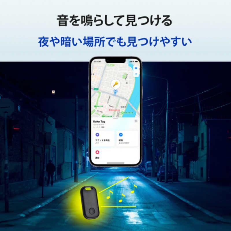 GOPPA Apple Find My 対応 紛失防止タグ ブラック GP-STAG-C/B GOPPA Apple Find My 対応 紛失防止タグ ブラック GP-STAG-C/B