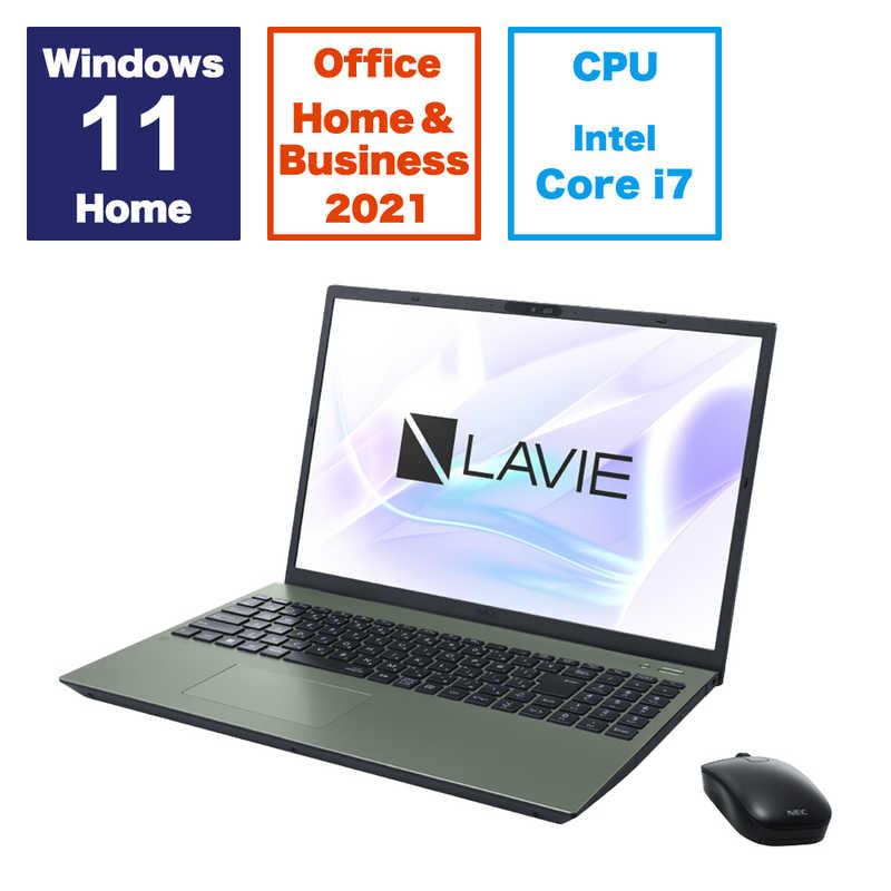 NEC ノートパソコン LAVIE ［16.0型 /Win11 Home /Core i7 /メモリ 