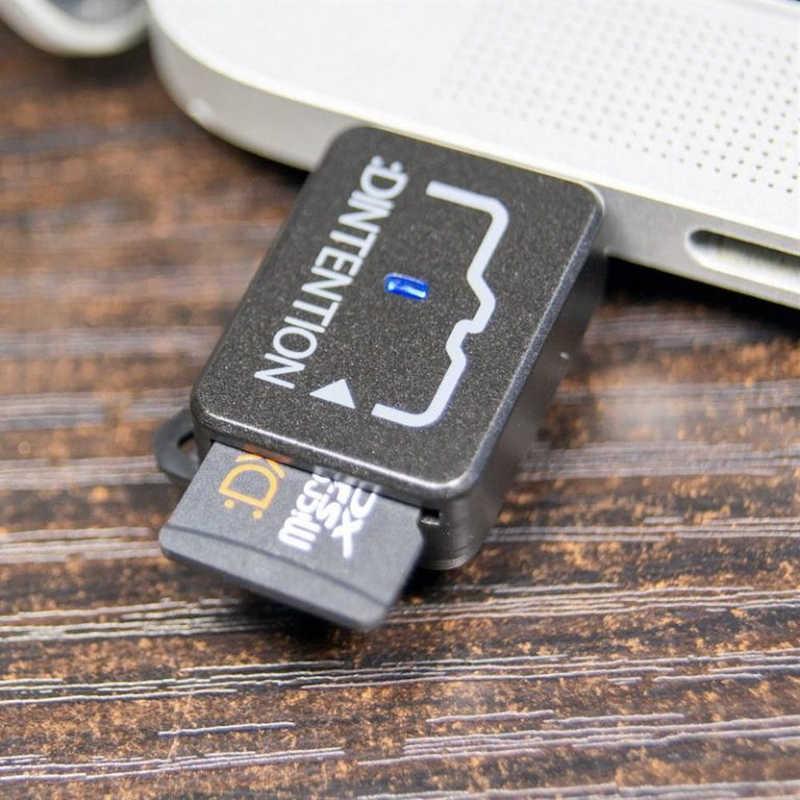 DADANDALL カード リーダー ライター USB2.0対応 microSD DINTENTION