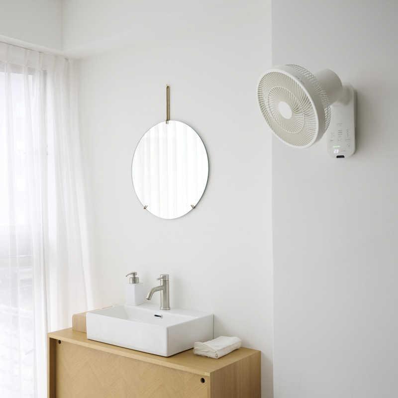 SIROCA 壁掛け扇風機 ［リモコン付き］ ホワイト SF-W151W : コジマ