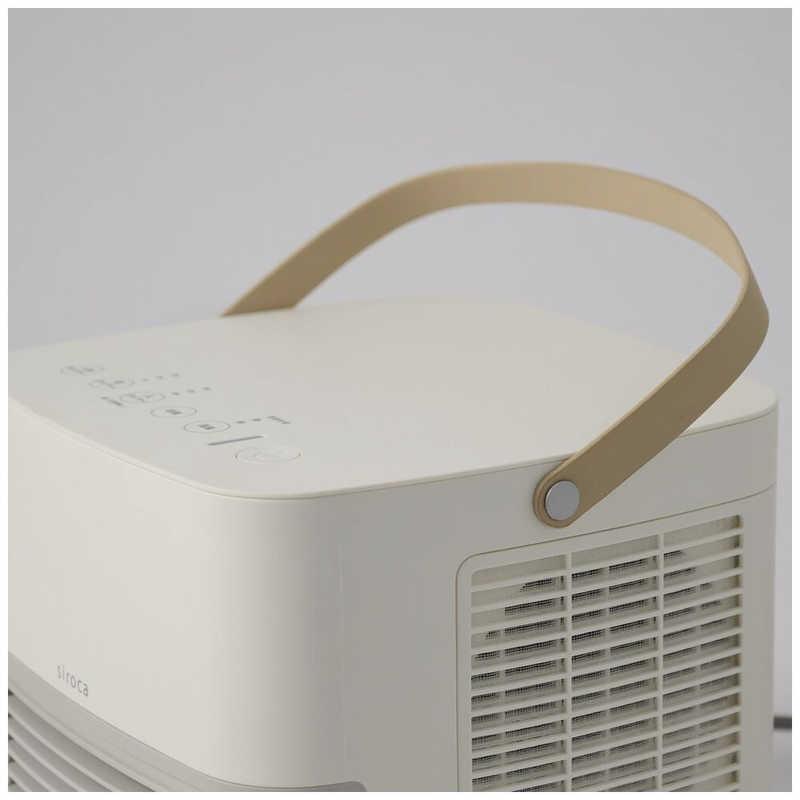 SIROCA 人感センサー付き セラミックファンヒーター ポカCUBE 1200W