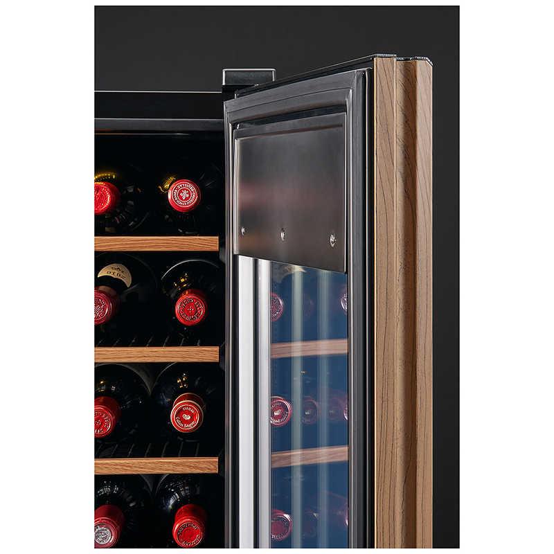 さくら製作所 氷温M5 2温度 日本酒＆ワインセラー 38本 ブラック