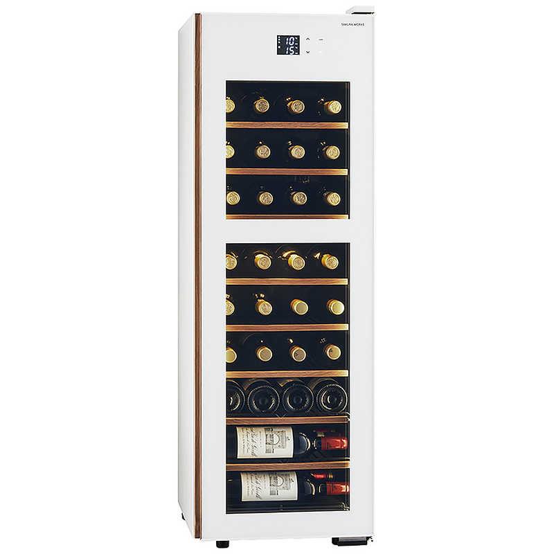 さくら製作所 GX38DM525-RH-B 氷温M5 2温度 日本酒&ワイン さくら製作所 GX38DM525-RH-B 氷温M5 2温度 日本酒&ワイン