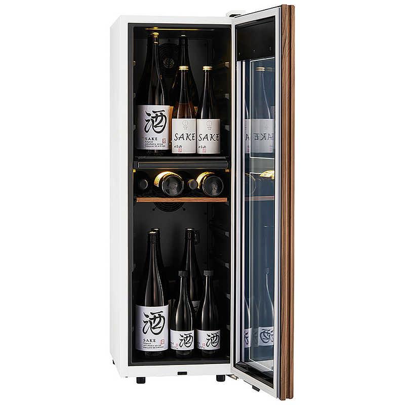 さくら製作所 氷温M5 2温度 日本酒＆ワインセラー 38本 ホワイト