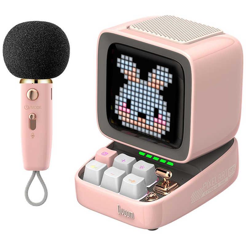 DivoomDitoo-Micbluetoothスピーカーカラオケマイク ピンク Amazon.co.jp: Wireless Microphone カラオケマイク bluetoothマイク