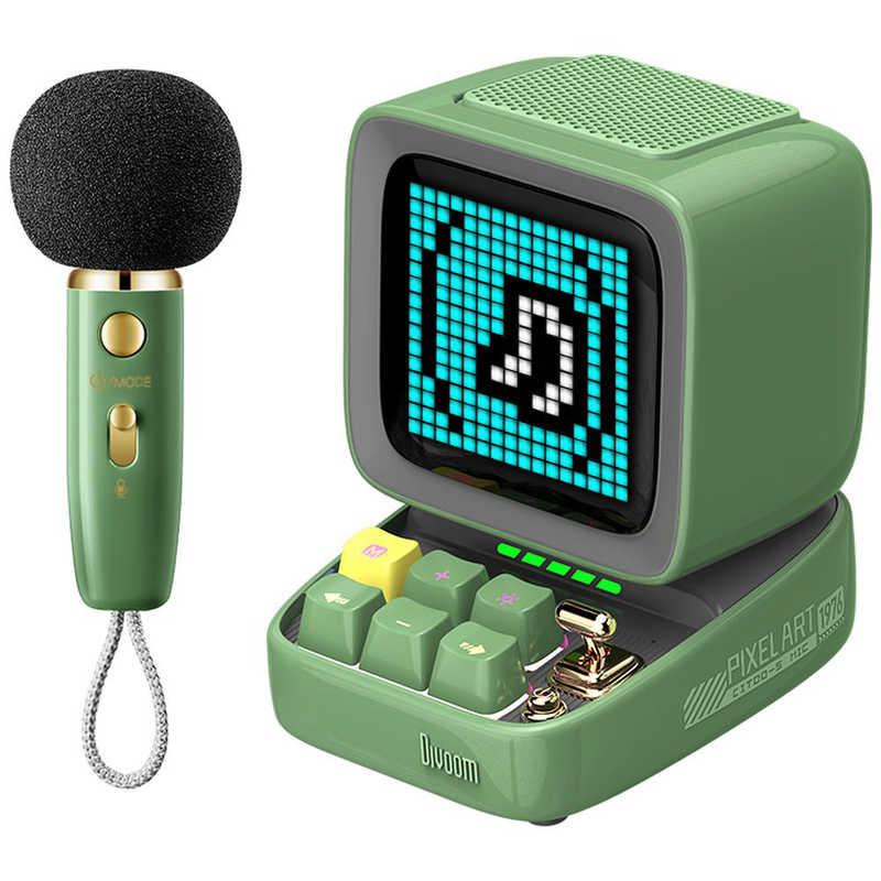 DIVOOM スピーカー green ［Bluetooth対応］ Ditoo-5Mgreen : コジマ