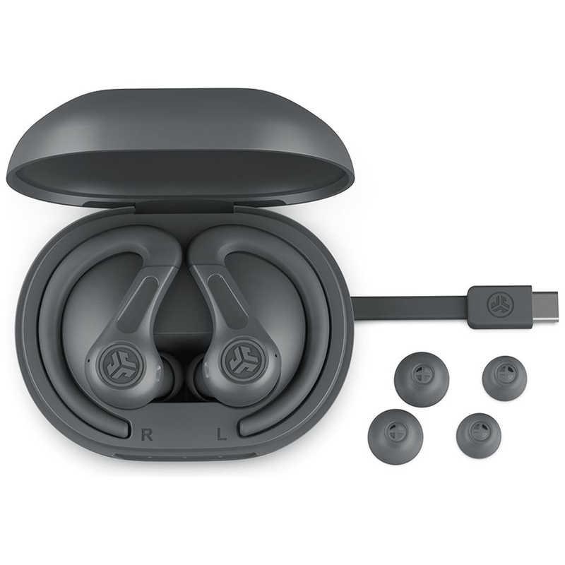 JLAB　完全ワイヤレスイヤホン JBuds Sport ANC 4 [ ノイズキャンセリング 対応 ] Graphite　EBJBSPTANCGPH50WEB_5