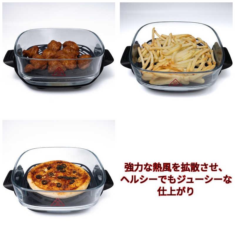 丸隆 耐熱ガラス ノンフライヤー ホワイト NK-A003SG : コジマYahoo!店