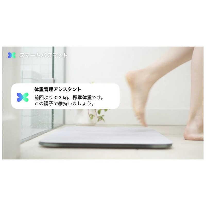 ISSIN スマートバスマット グレー [スマホ管理機能あり] SBM22U01LJ-GY 