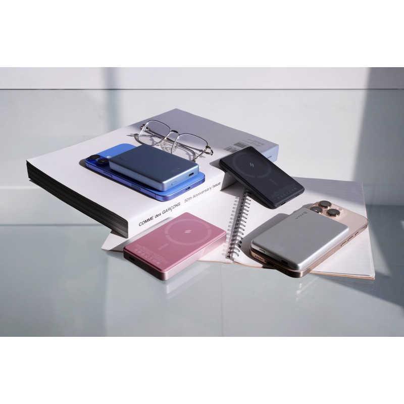 ADAMELEMENTS 超薄型マグネットワイヤレス充電モバイルバッテリー