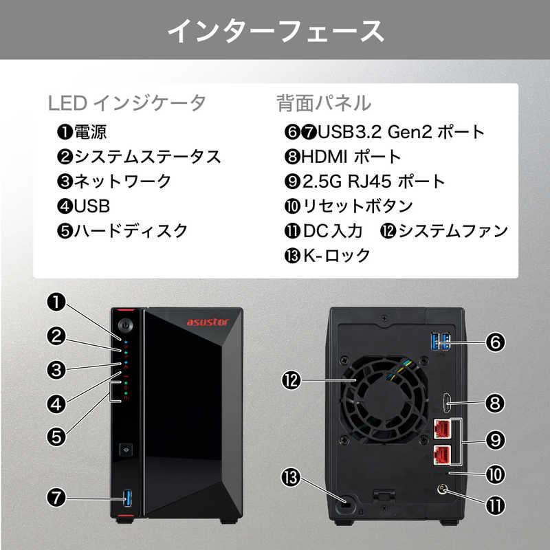 ASUSTOR　Nimbustor 2 Gen2　AS5402T |  | 02