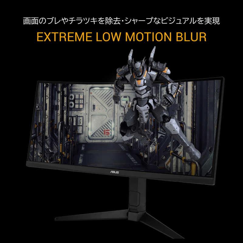 ASUS エイスース　湾曲ゲーミング液晶ディスプレイ VG30VQL1A TUF Gaming ［29.5型 /UltraWide FHD(2560×1080) /ワイド /曲面型］の画像