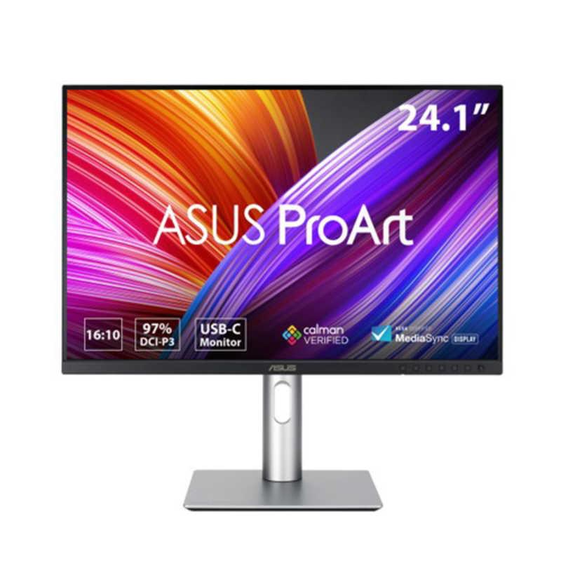 ASUS エイスース 液晶ディスプレイ ProArt シルバー ［24.1型 /WUXGA
