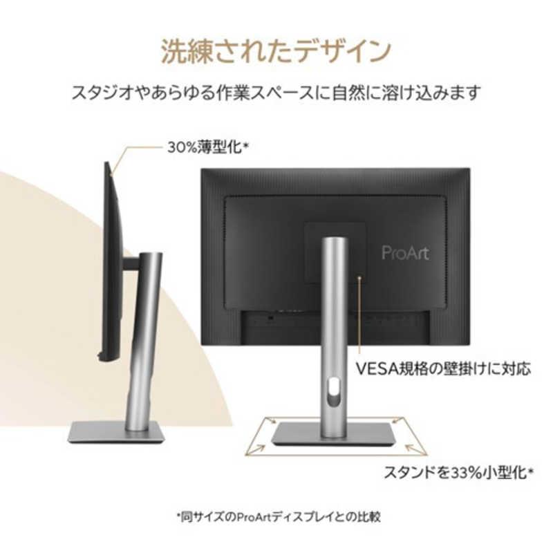 ASUS エイスース 液晶ディスプレイ ProArt シルバー ［24.1型 /WUXGA