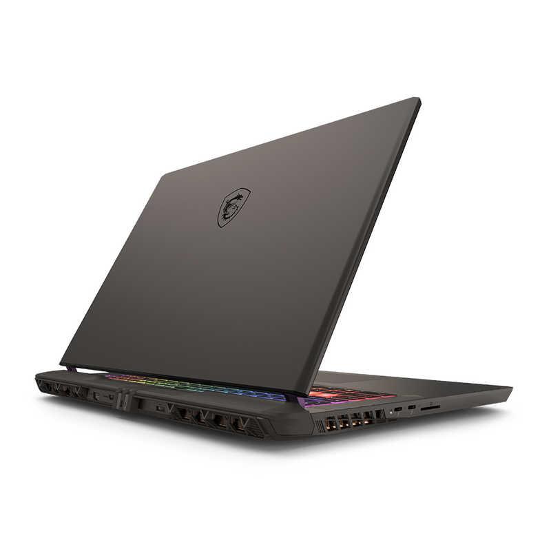 MSI ゲーミングノートパソコン [ RTX 5070 Ti / 17型 Win11 Pro Core