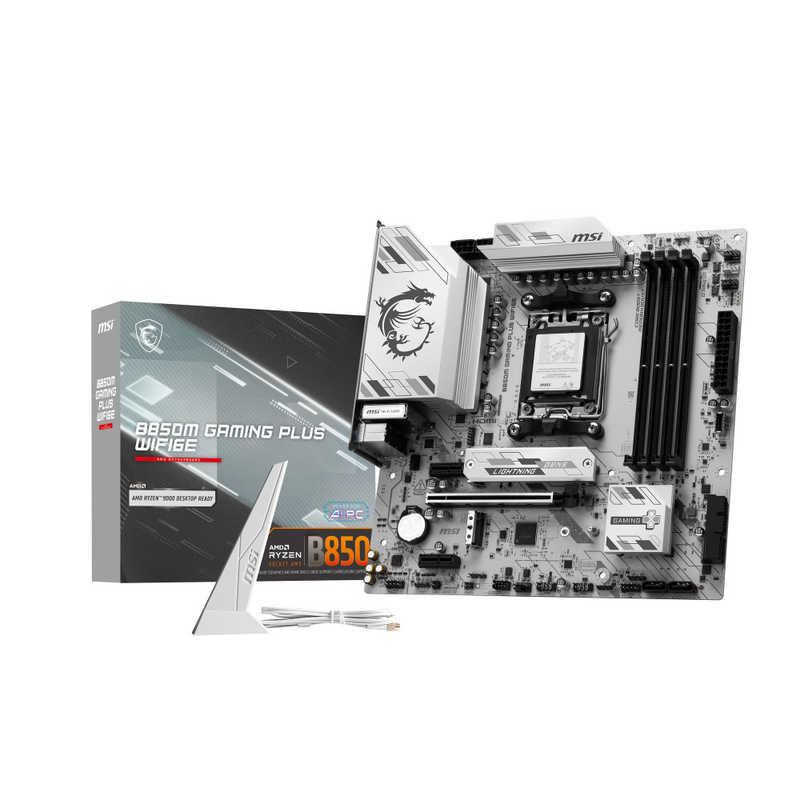 MSI エムエスアイ マザーボード B850M GAMING PLUS WIFI6Eの商品画像（Yahoo!ショッピング）