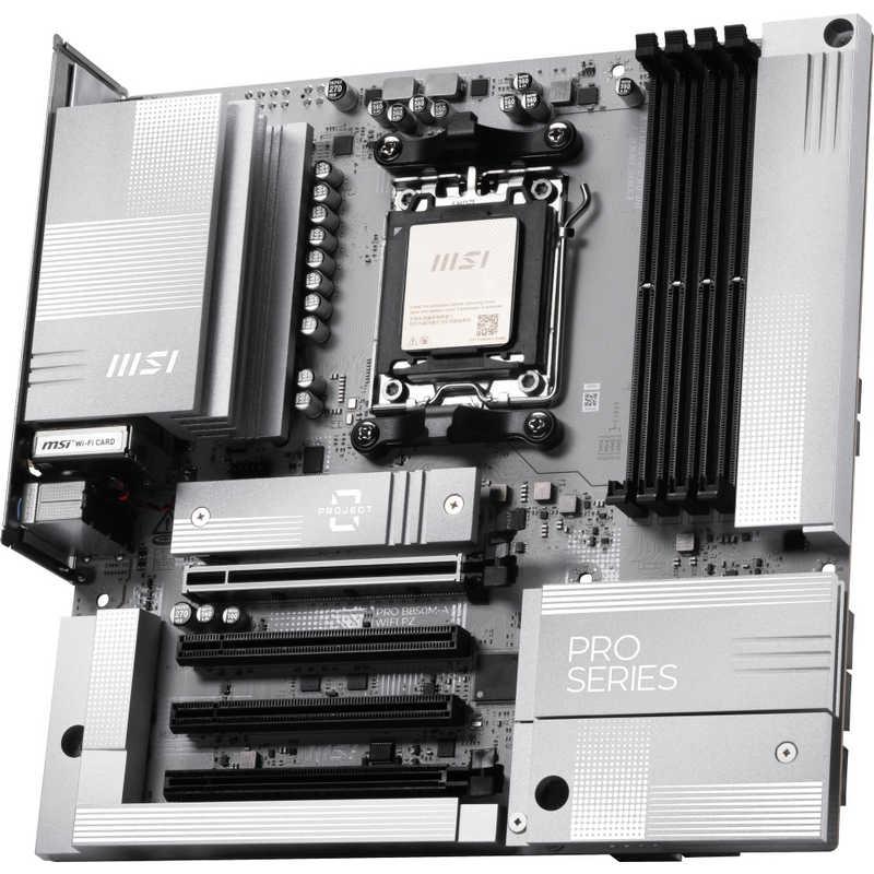MSI マザーボード(Socket AM5) ［MicroATX］ PRO B850M-A WIFI PZ