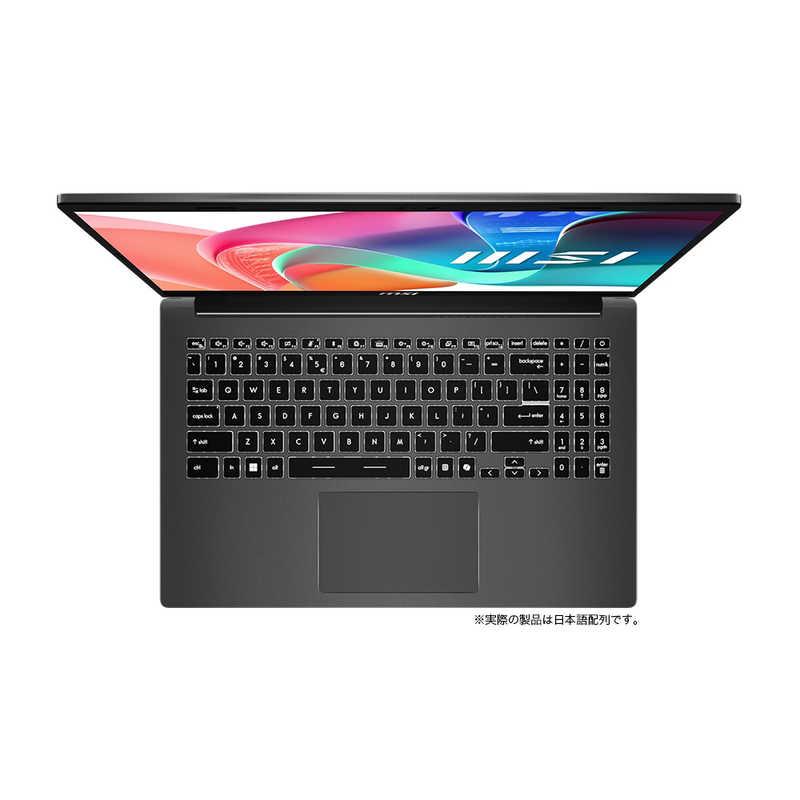 MSI ノートパソコン [ 15.6型 / Win11 Home Core 5 メモリ32GB