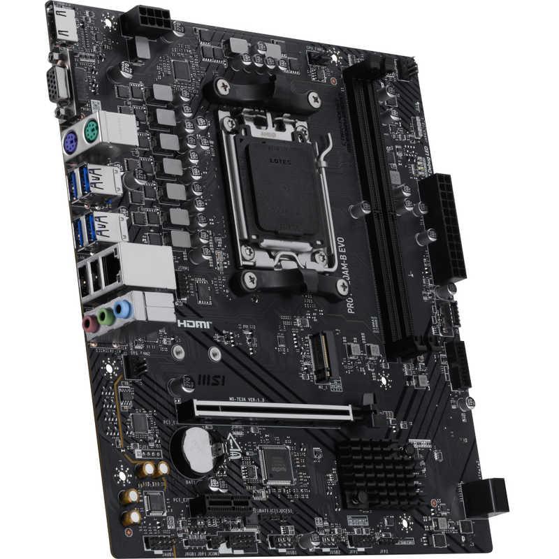 MSI マザーボード(Socket AM5) ［MicroATX］ PRO A620AM-B EVO
