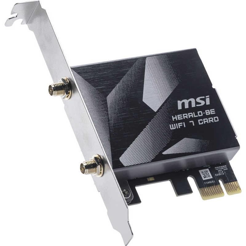 MSI HERALD BE9400 WiFi 7 PCIe Card ［Wi-Fi 7(be